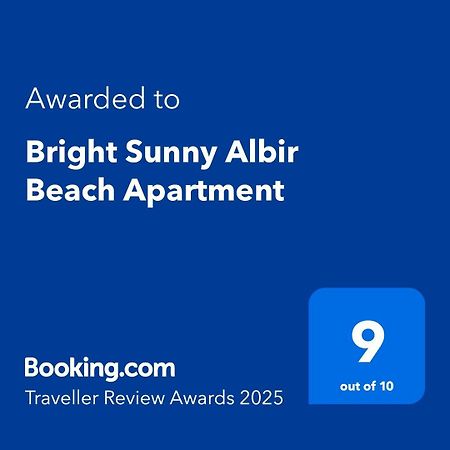 Bright Sunny Albir Beach Apartment 알비르 외부 사진